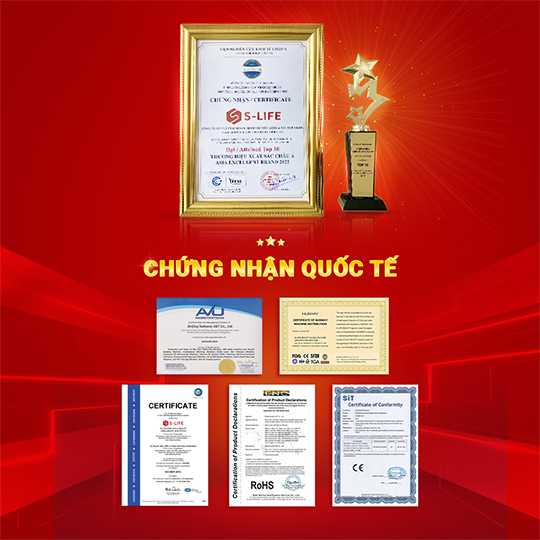 CHỨNG NHẬN QUỐC TẾ
